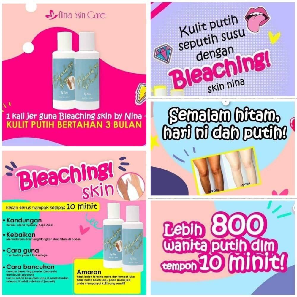 Nina Bleaching Skin Health Beauty Skin Bath Body On Carousell