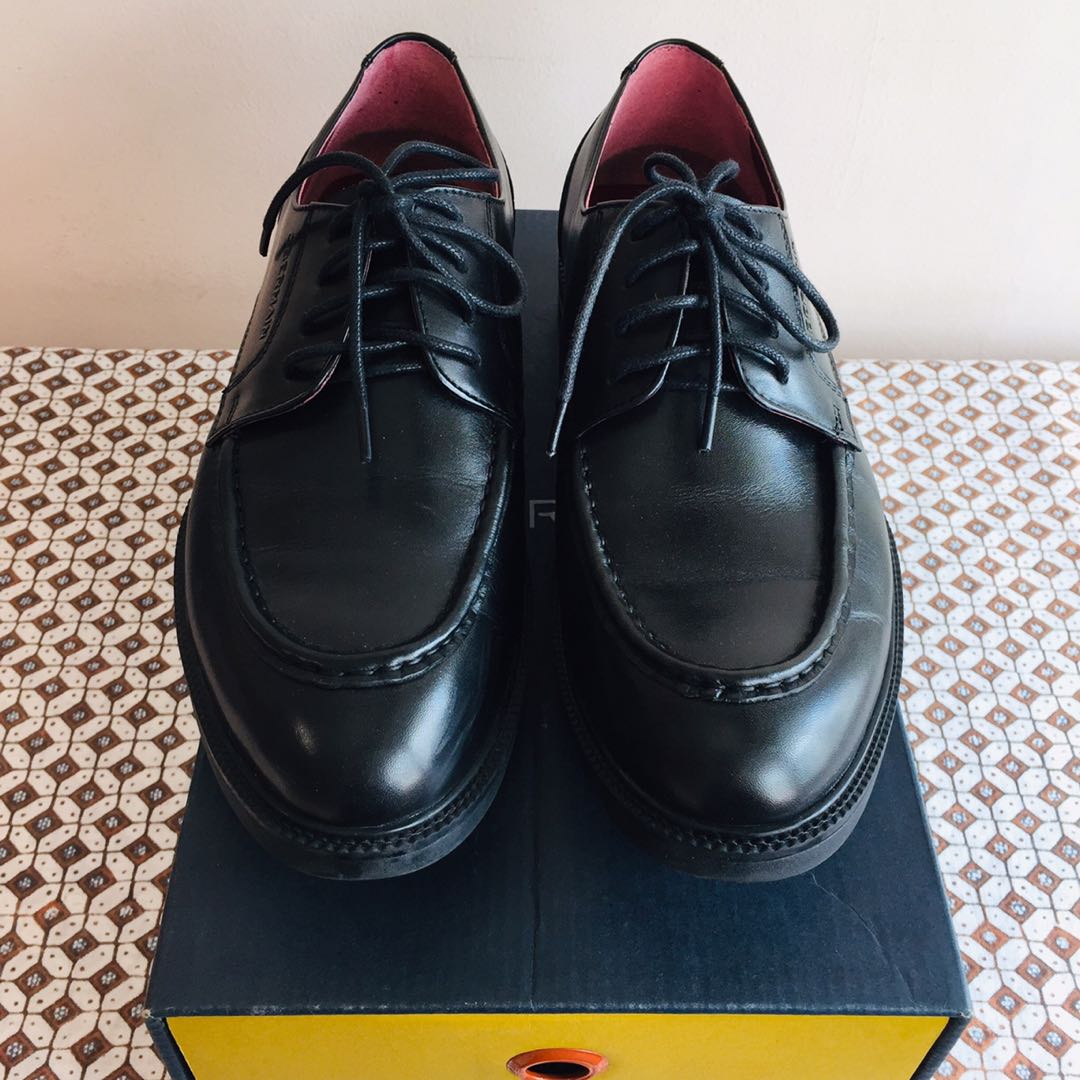 Obermain Black Lace Oxford Formal Shoes, Men's Fashion, Footwear, Dress ...