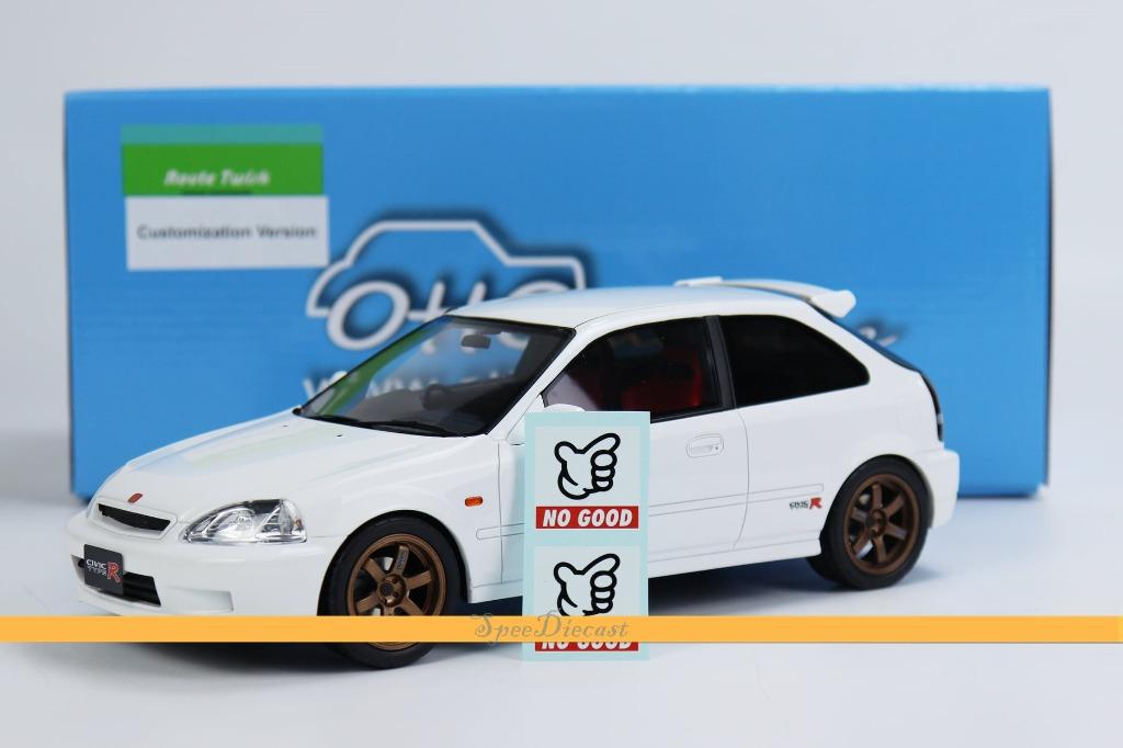 OttO Mobile 1:18 HONDA CIVIC TYPE R EK9 WITH SPORT WHEELS RT015