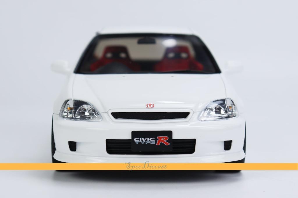 生産完了商品 OttO mobile 1/18 ホンダ シビック タイプR EK9 純正箱