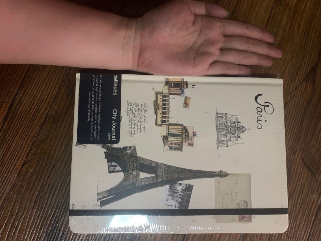 Paris Notebook Journal - teNeues (Category: Everything Else Others) located in Cainta. Submitted by summerda (Listing ID 1083956306, Image 2). Description: teNeues City Journal - Paris. Large Brand new and sealed. Original Price: 648 RFS: Decluterring.