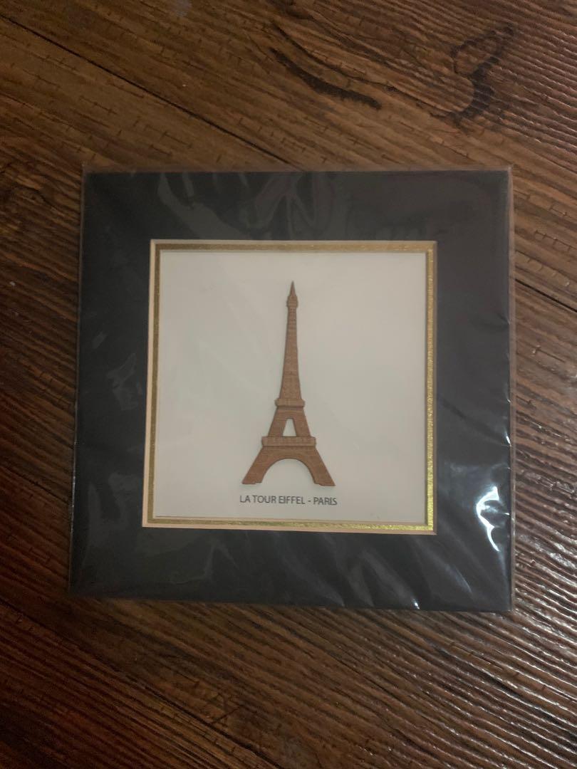 Paris Wooden Wall Hanging (Category: Frames & Pictures) located in Cainta. Submitted by summerda (Listing ID 1083957655, Image 1). Description: Sealed. Eiffel Tower wooden wall hanging. 2nd photo for reference of size. Bought in Vietnam.