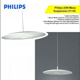 Philips Mesa Suspension Light 31145/31 White 20W IP20