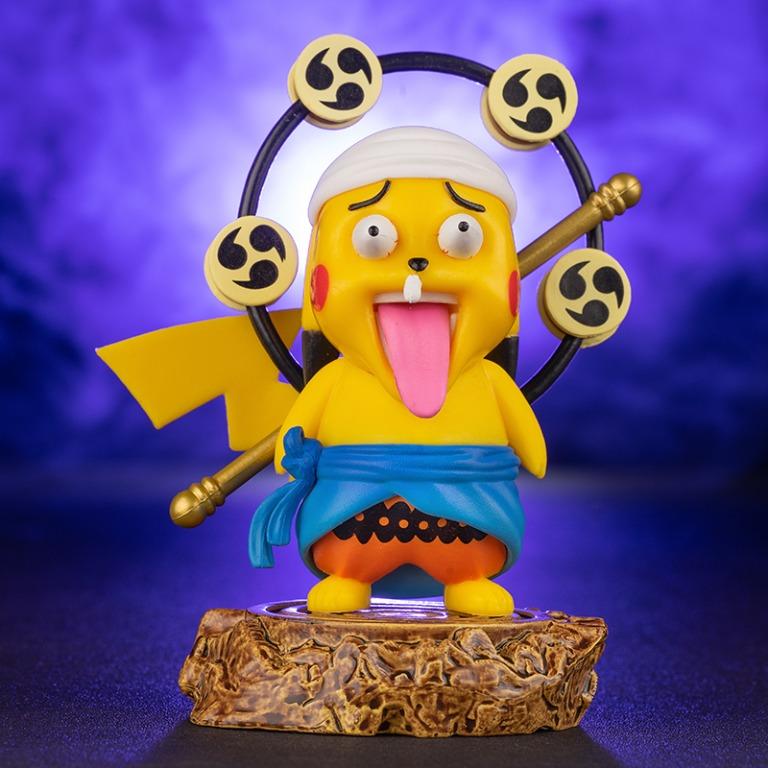 Pokemon X 海賊王q版比卡超雷電果實雷神艾尼路 10cm 興趣及遊戲 玩具 遊戲類 Carousell