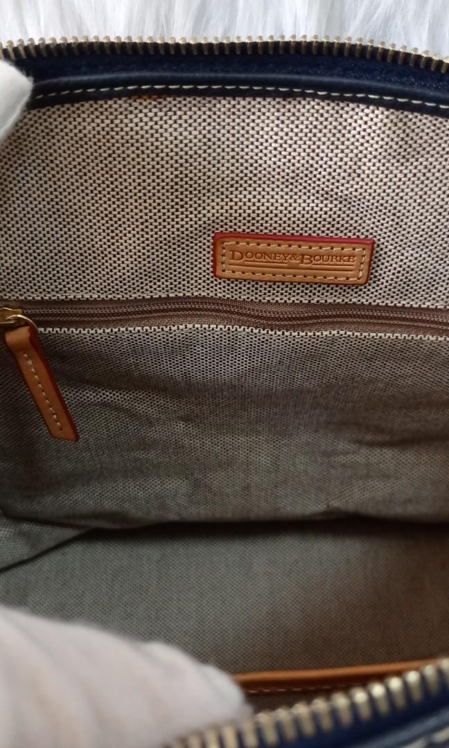 Pebble grain double pocket satchel deals