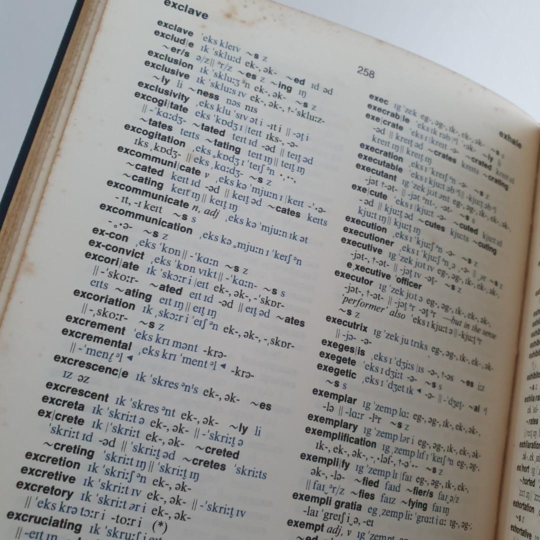 Pronunciation Dictionary, Books & Stationery, NonFiction on Carousell