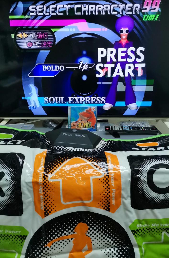PS PS1 Dance Dance Revolution 3rd MIX with Dance Mat, 遊戲機, 遊戲機遊戲 Carousell