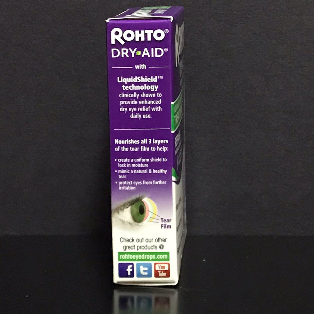 Rohto Dry Aid Lubricant Eye Drops 10ml Made in Japan, Beauty & Personal ...