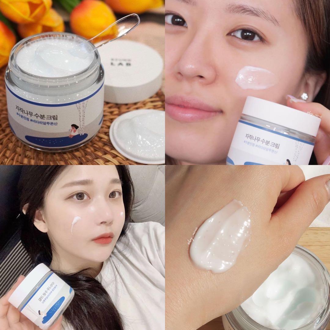 現貨》Round Lab birch juice moisturising cream 80ml, 美容＆化妝品, 皮膚護理- Carousell