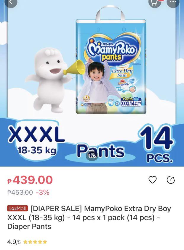 Pampers 3xl discount