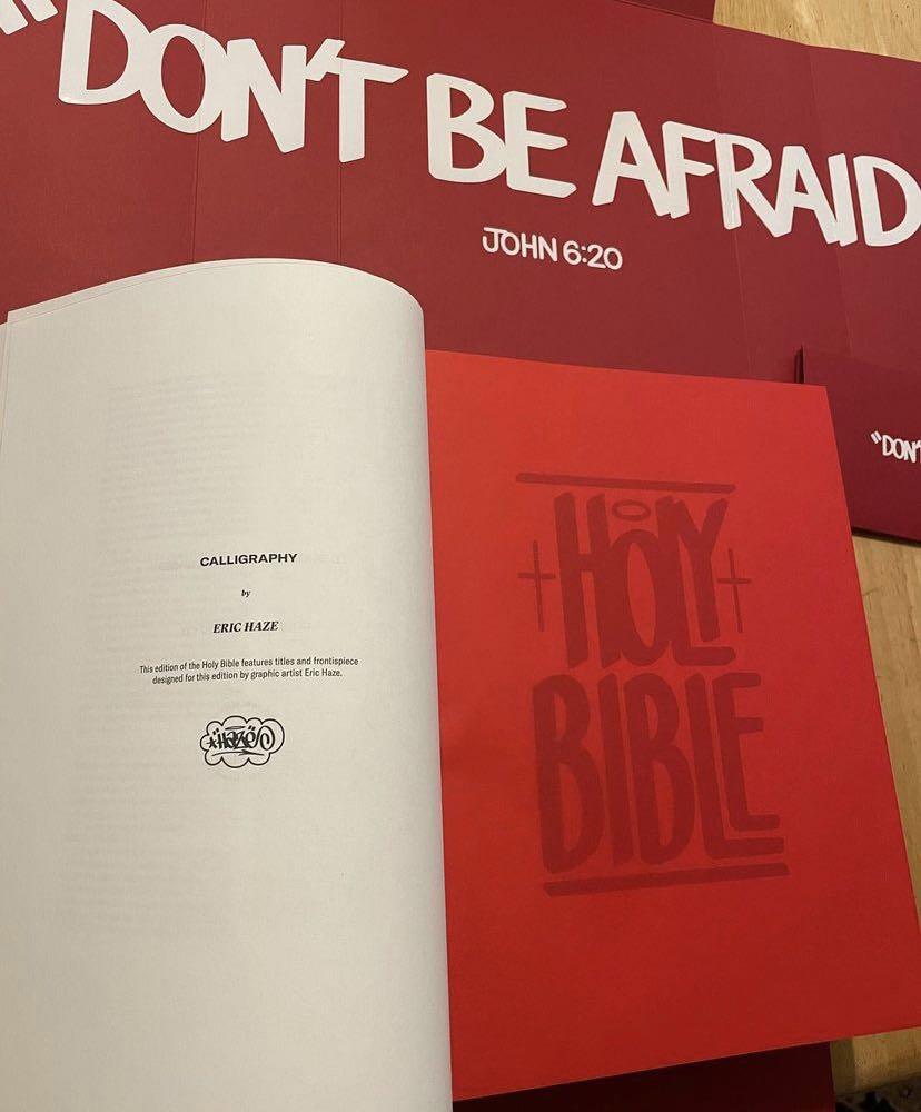 Gpc Books Signed GPC Bible by Eric Haze (Hand lettering by Haze) from NTWRK ...