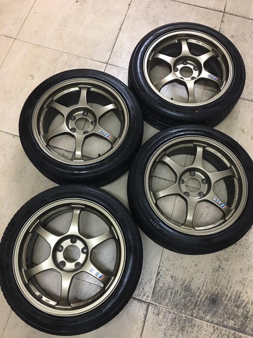 SSR (スピードスター) 15インチ6.5J PCD114.3mm 4穴 4本 SSR (スピード