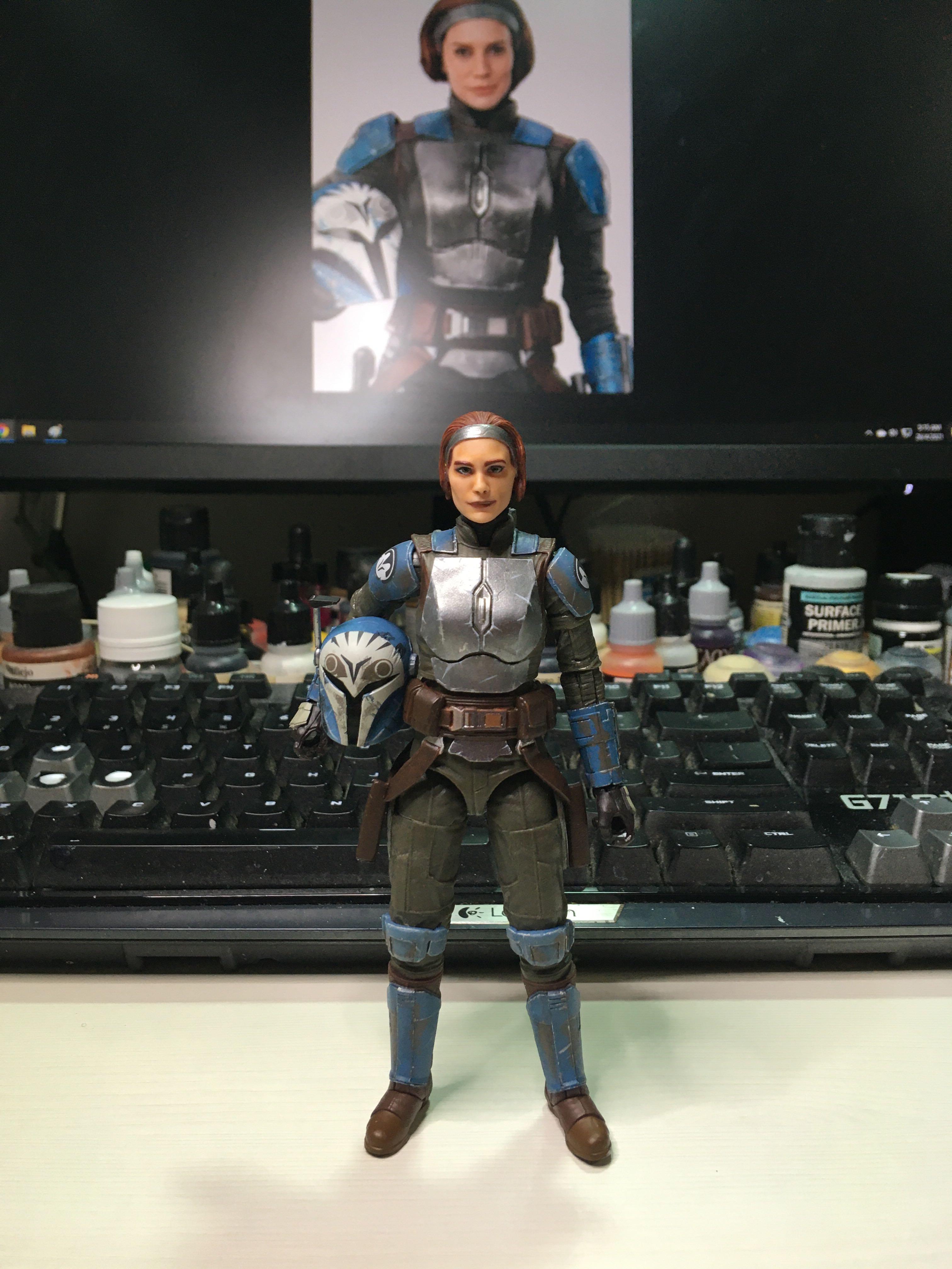 Star Wars Black Series Mandalorian Bo Katan Kyrze Custom Hobbies Toys Toys Games On Carousell