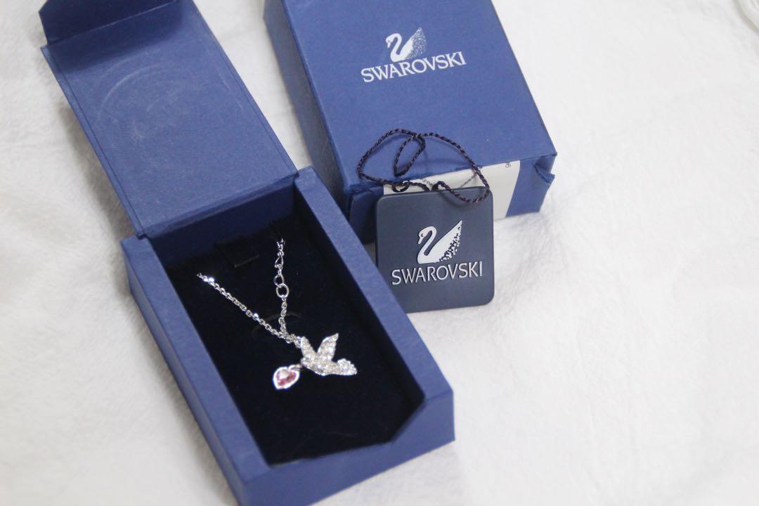 Swarovski dove deals necklace