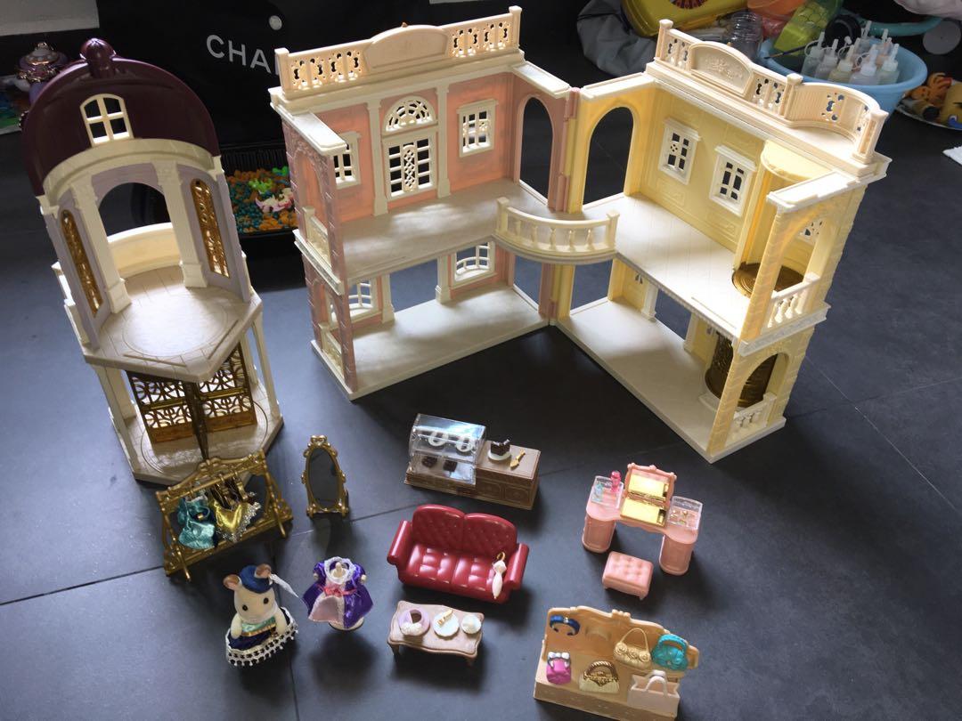 Sylvanian Families Town Grand Dept Store 2nd hand Cheap Hobbies Toys Toys Games on Carousell