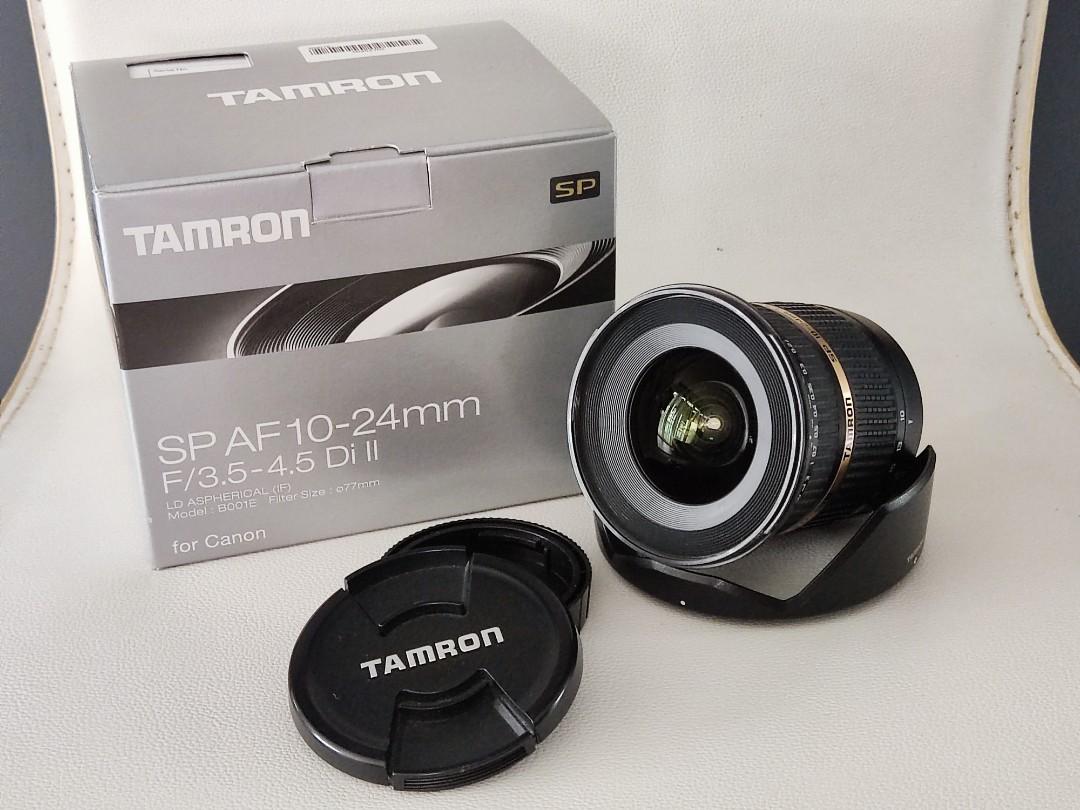 Tamron SP AF 10-24mm F3.5-4.5 Di II (B001E) (Canon), 攝影器材