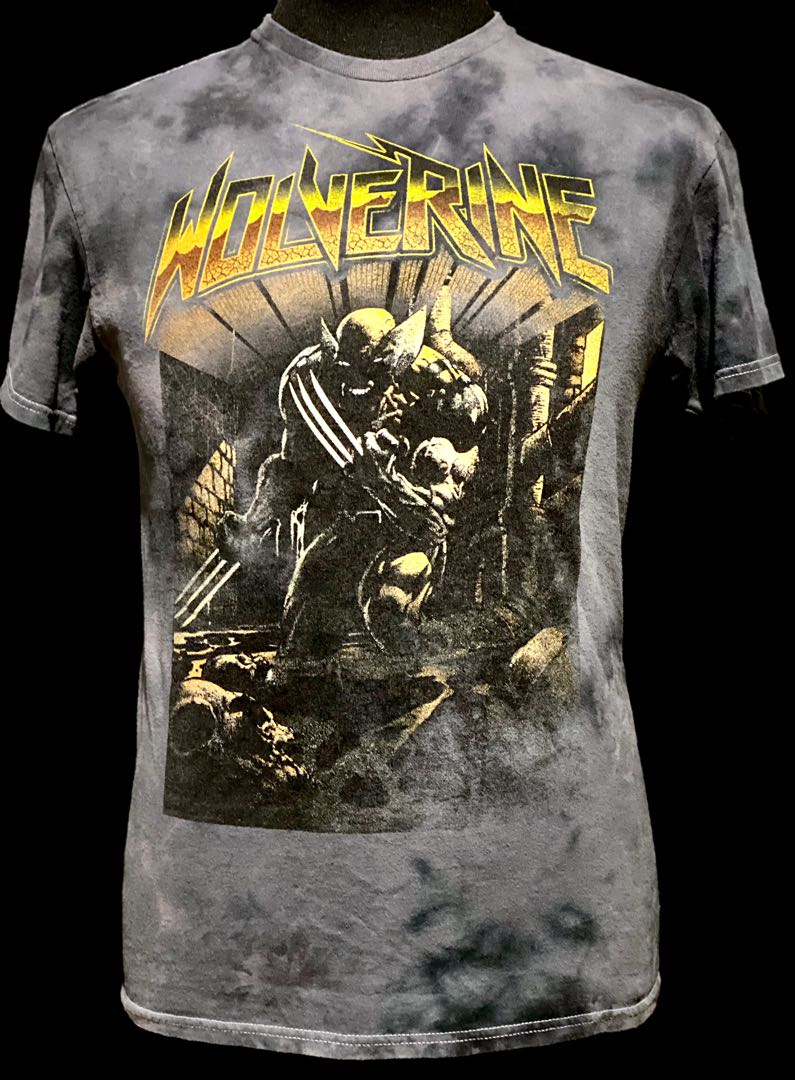 TIE DYE CARTOON MARVEL WOLVERINE, Men's Fashion, Tops & Sets, Tshirts ...