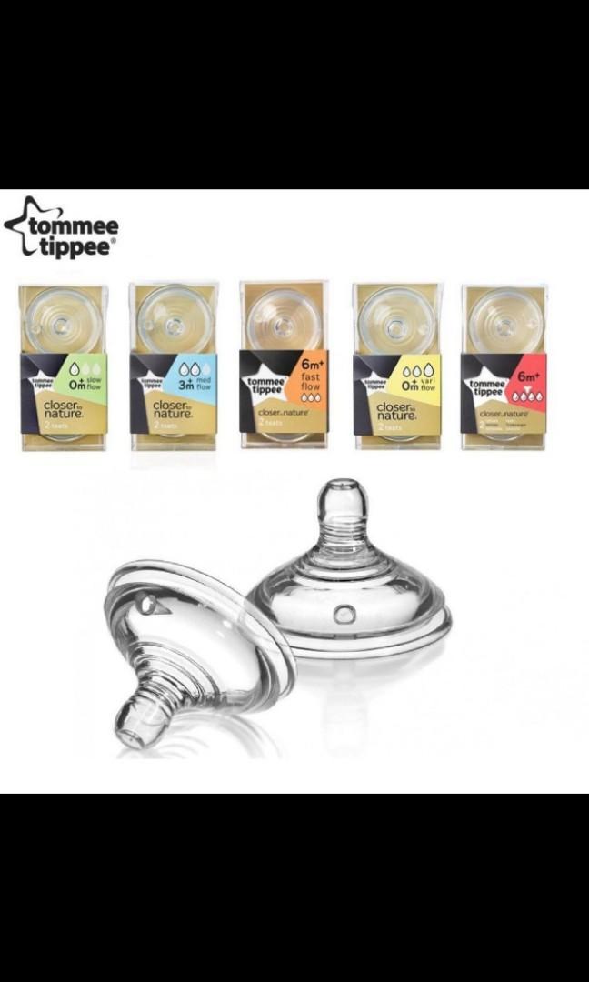 Tommee tippee teats sizes hot sale