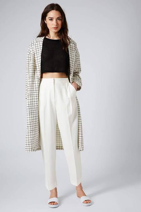 Topshop Wide Leg Trousers, Fesyen 