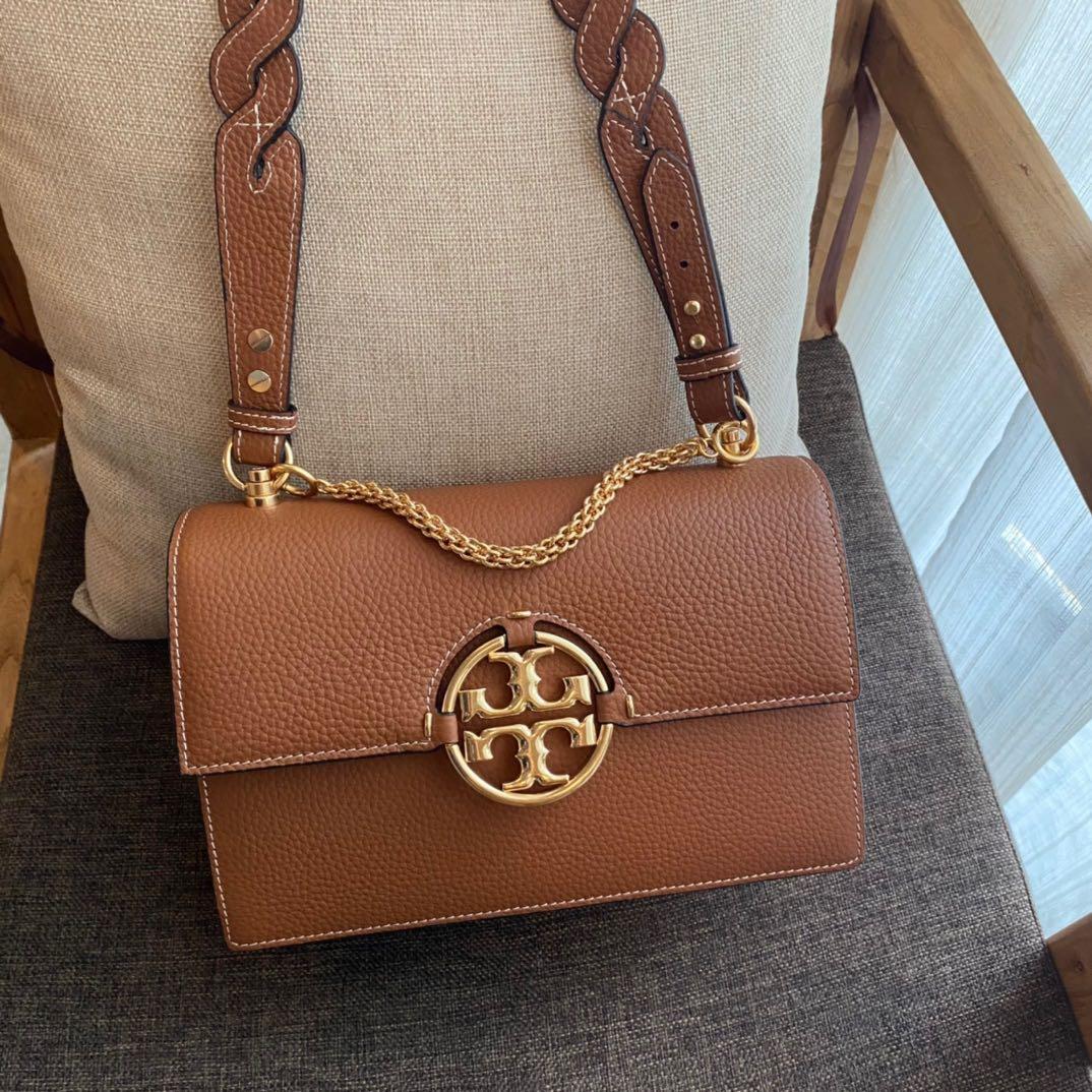 Tory Burch 'miller' Shoulder Bag in Brown