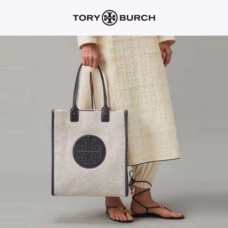 Tory Burch T Monogram Coated Canvas Tote, Women's Fashion, Bags & Wallets, Tote  Bags on Carousell