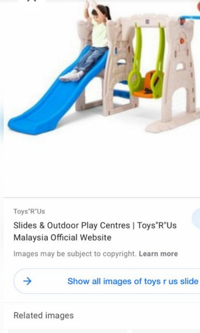 Toys r us slide set sales