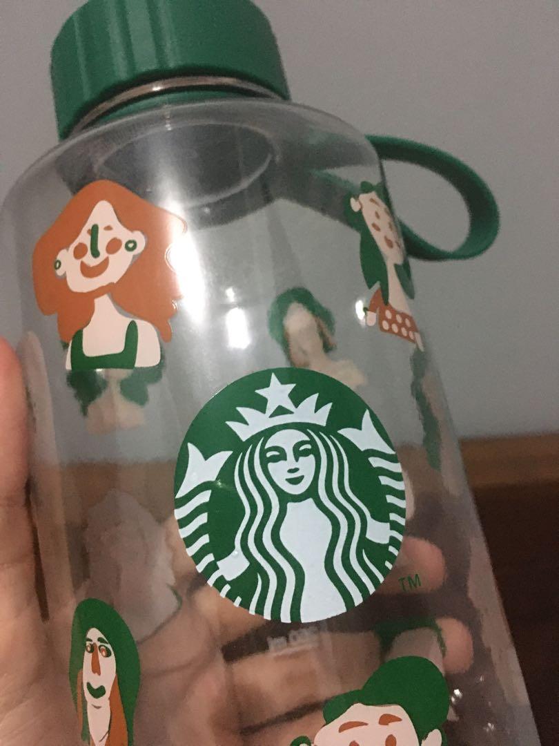 Tumbler Starbucks x Kreaby 1 liter, Kitchen & Appliances di Carousell