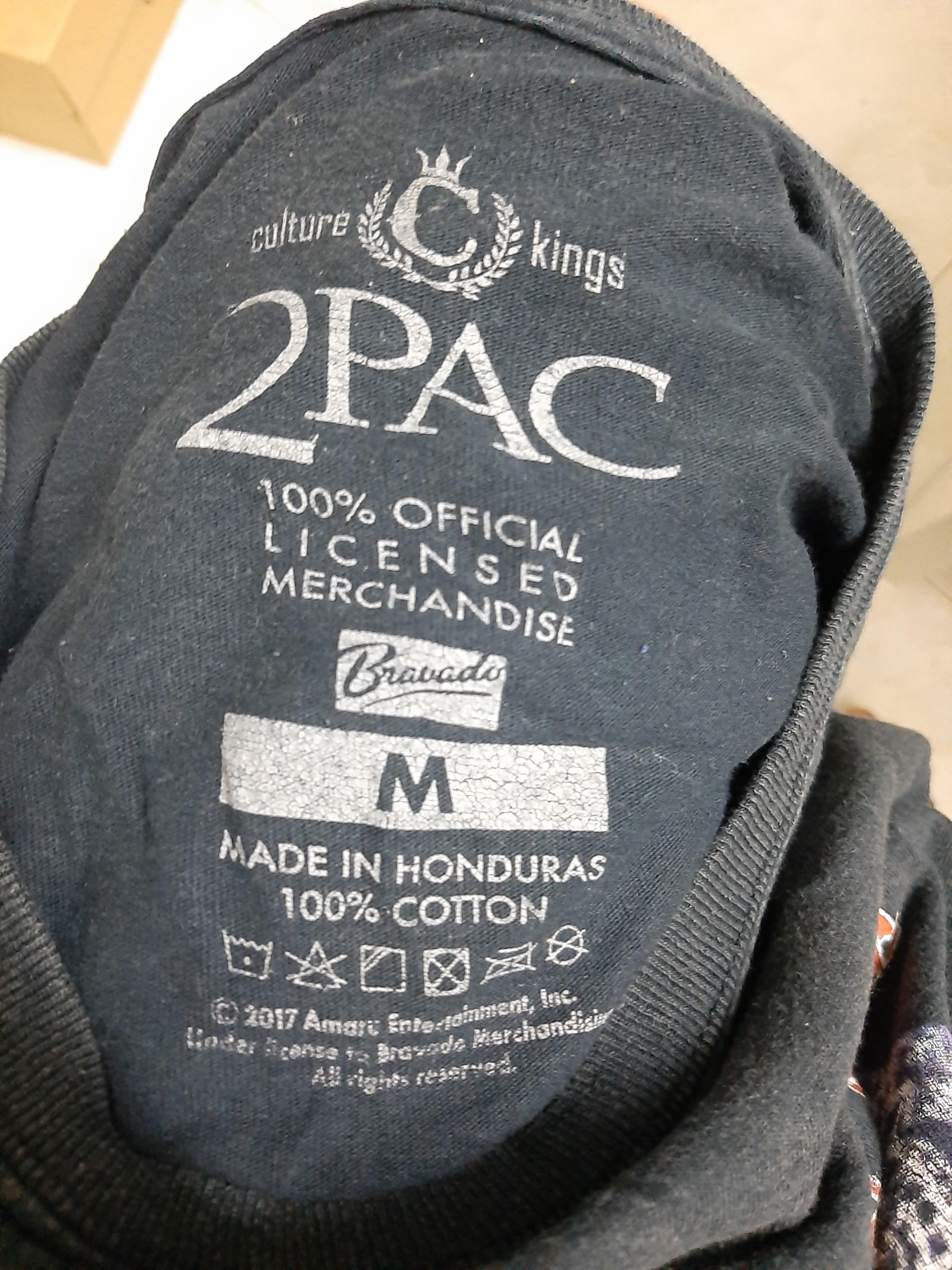 Tupac t shirt culture kings online