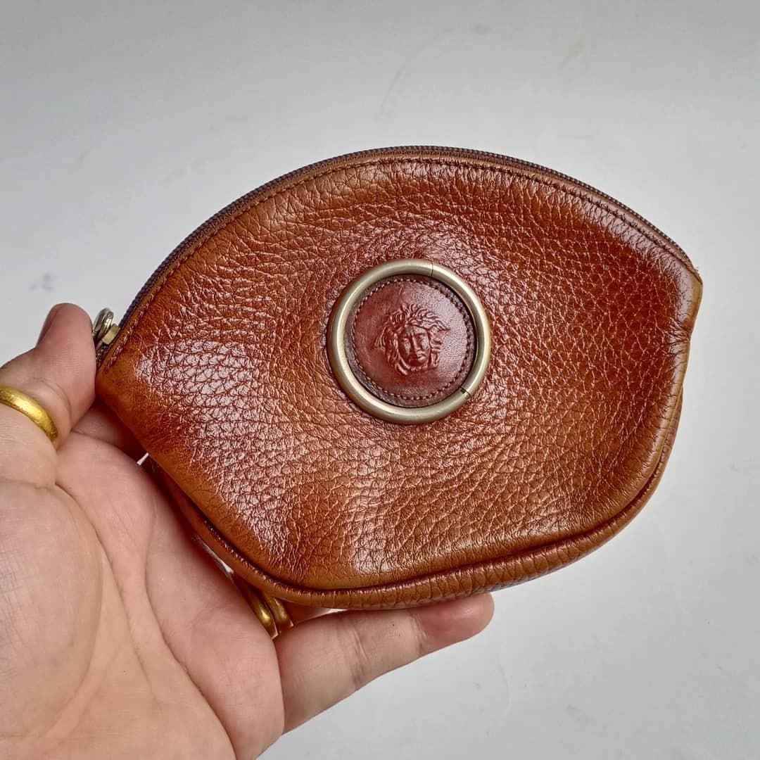 versace coin purse