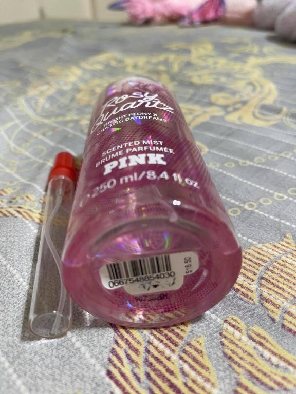 Victoria Secret PINK ROSY QUARTZ Fragrance Mist 10ml Decant