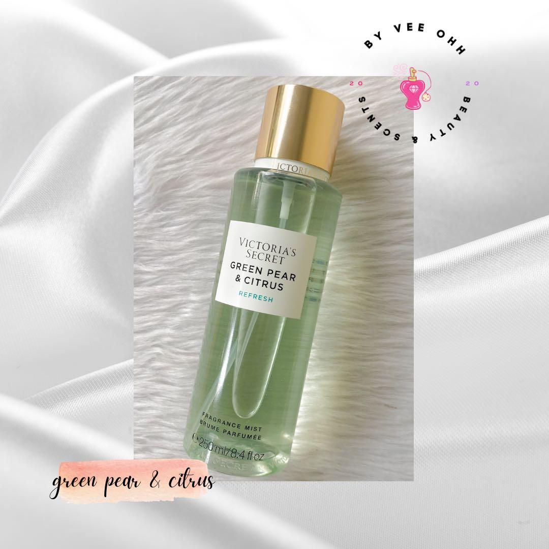 Victoria's secret green new arrivals pear and citrus