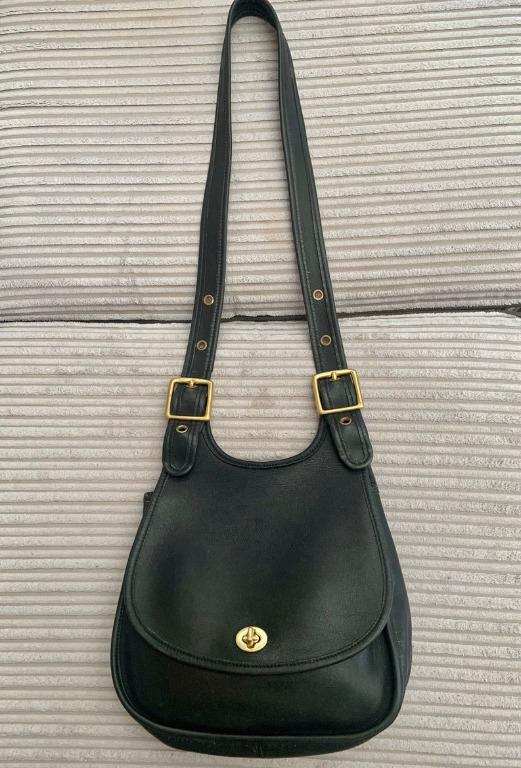 Vintage coach new arrivals saddle bag purse
