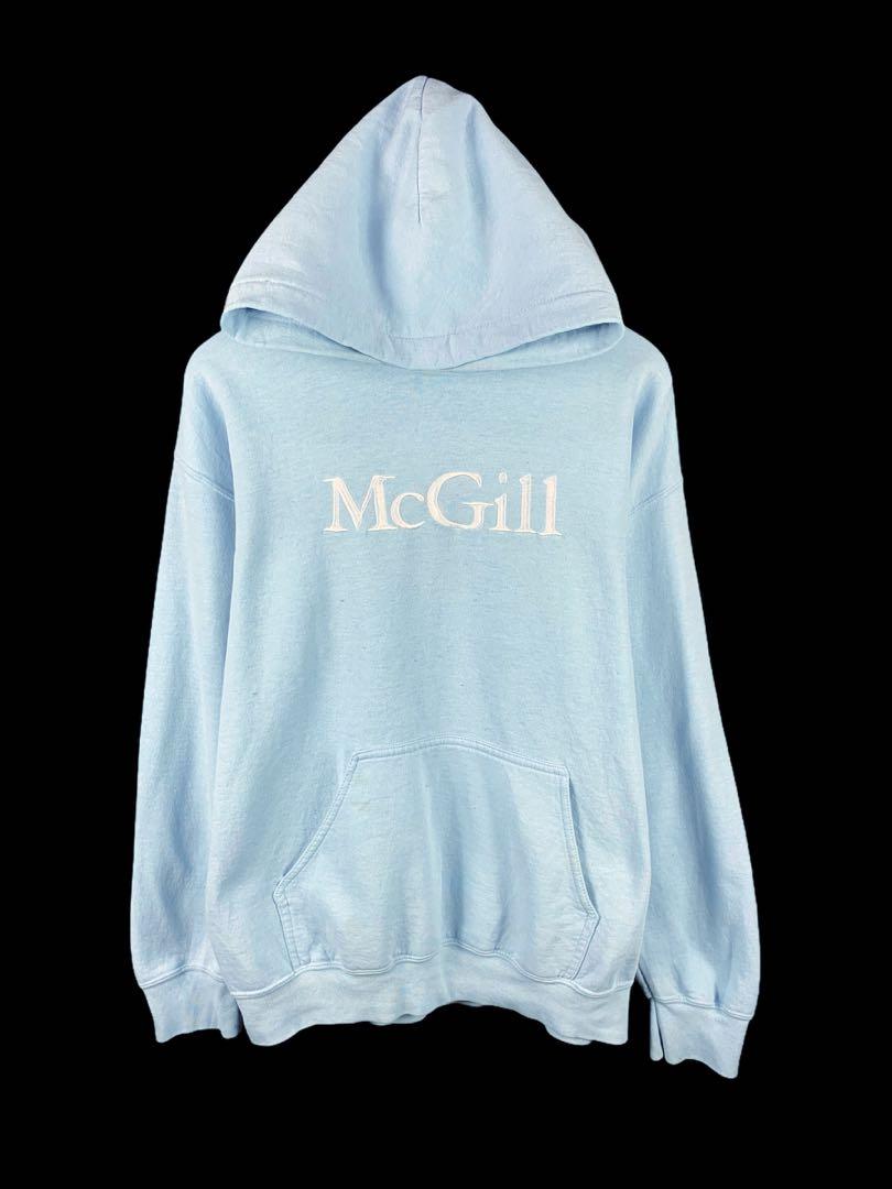 VINTAGE MCGILL EMBROIDED SWEATSHIRT HOODIE
