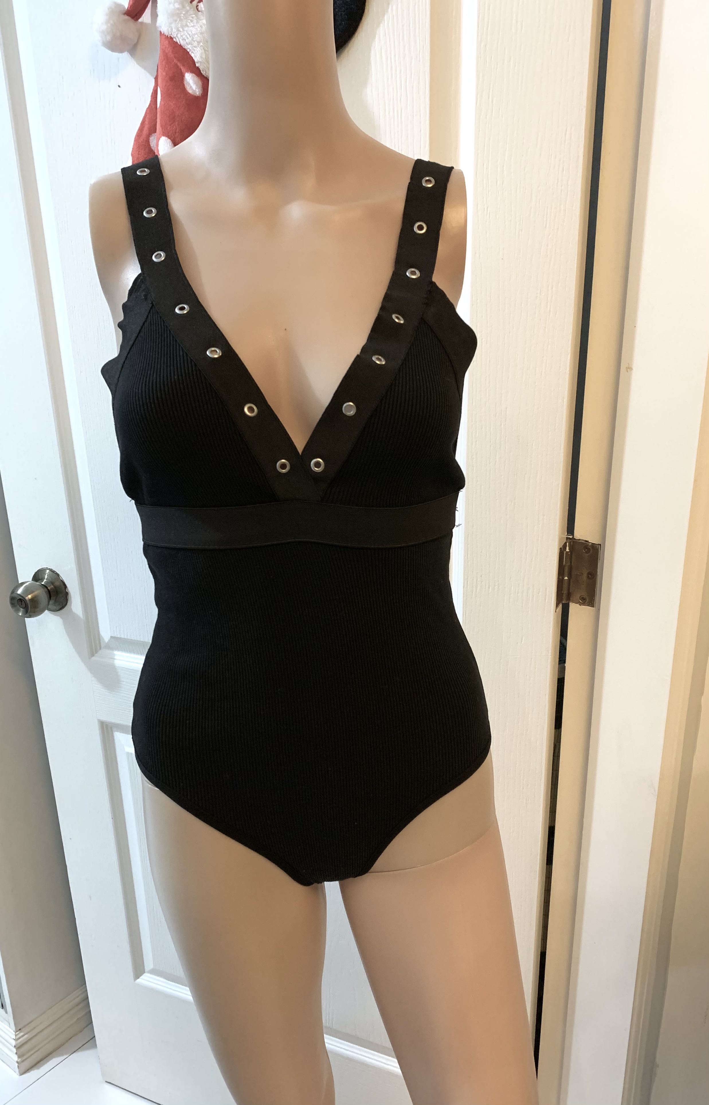 zara black one piece