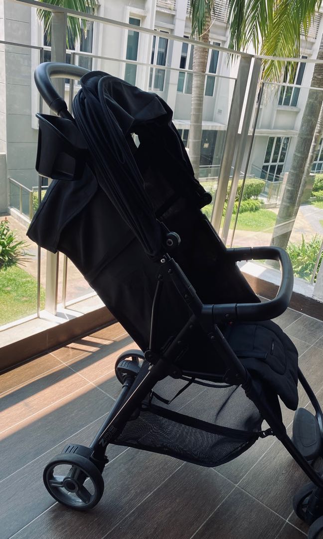 zoe stroller fold