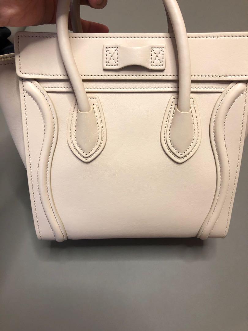 Celine nano hot sale luggage powder