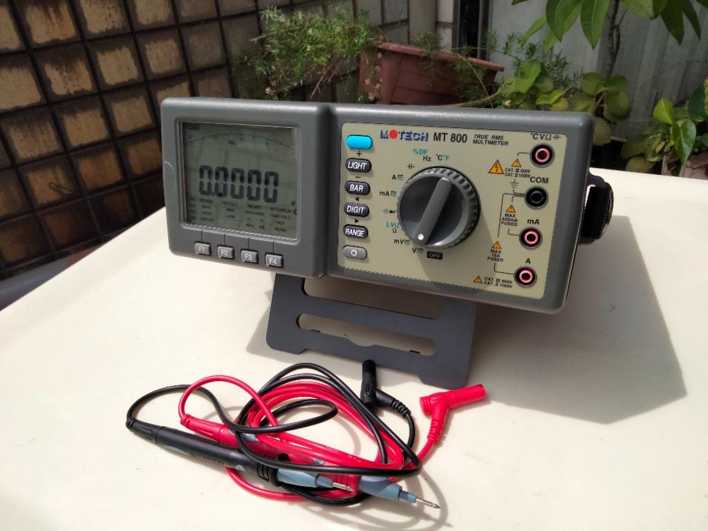 台灣製 茂迪 Motech MT800 桌上型 數位電錶 照片瀏覽 1