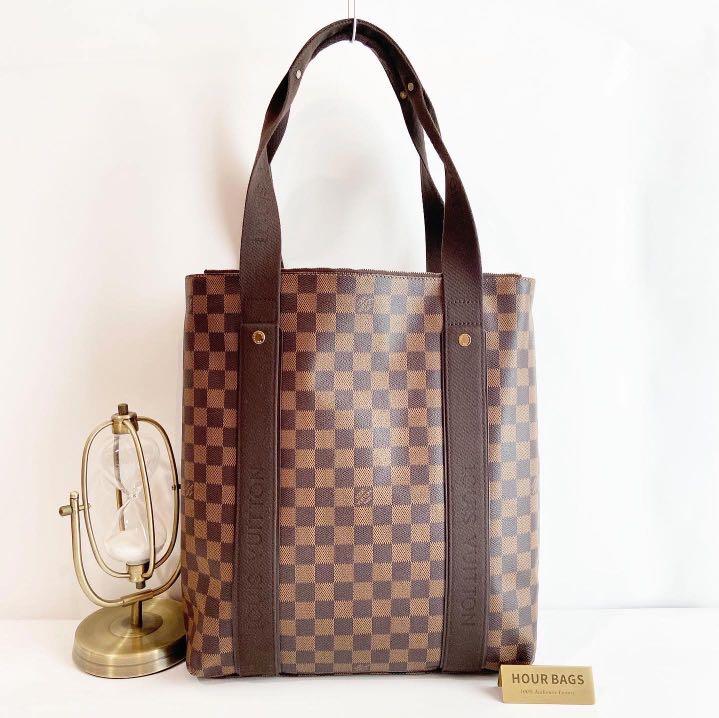 Pre-Owned Louis Vuitton Cabas Beaubourg Damier Ebene Tote Bag - Pristine  Condition 