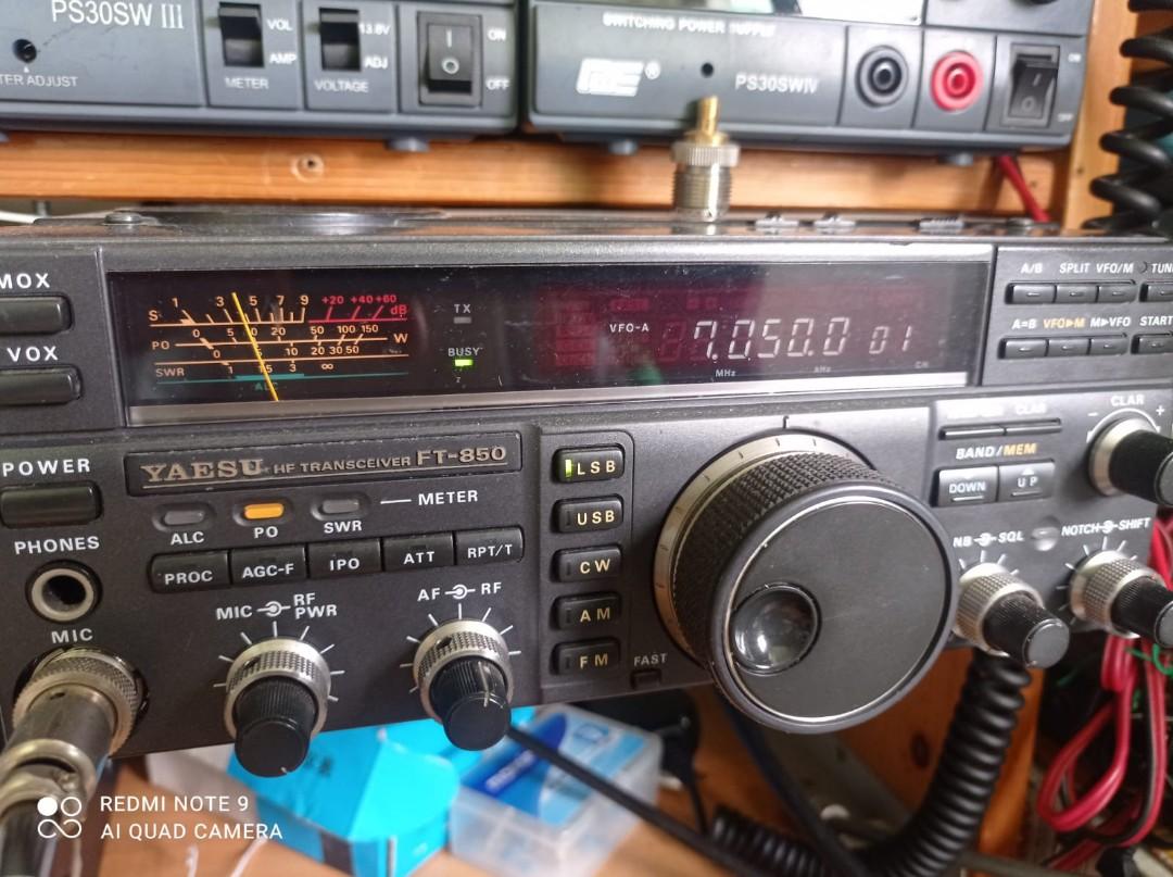 爸爸年代～懷舊古物八重洲短波機FT850有內置天調$2500 無線設備裝置