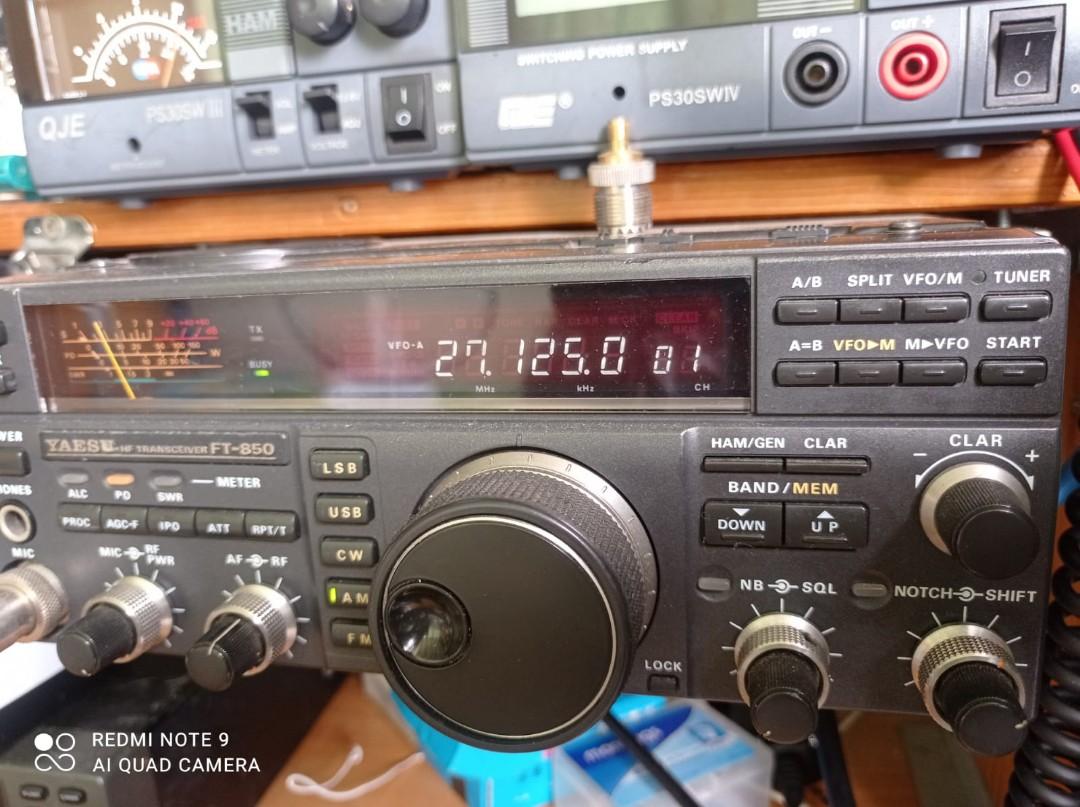 爸爸年代～懷舊古物八重洲短波機FT850有內置天調$2500 無線設備裝置
