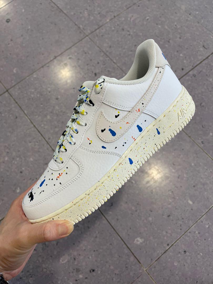 Air force store 1 paint splatter