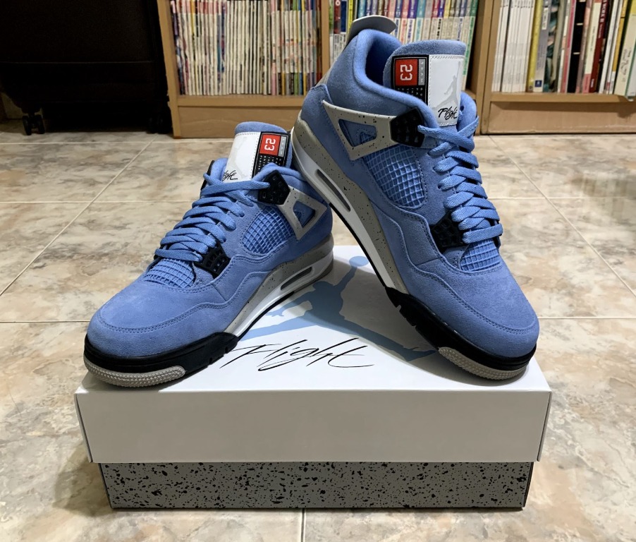 Nike air jordan 4 blue outlet