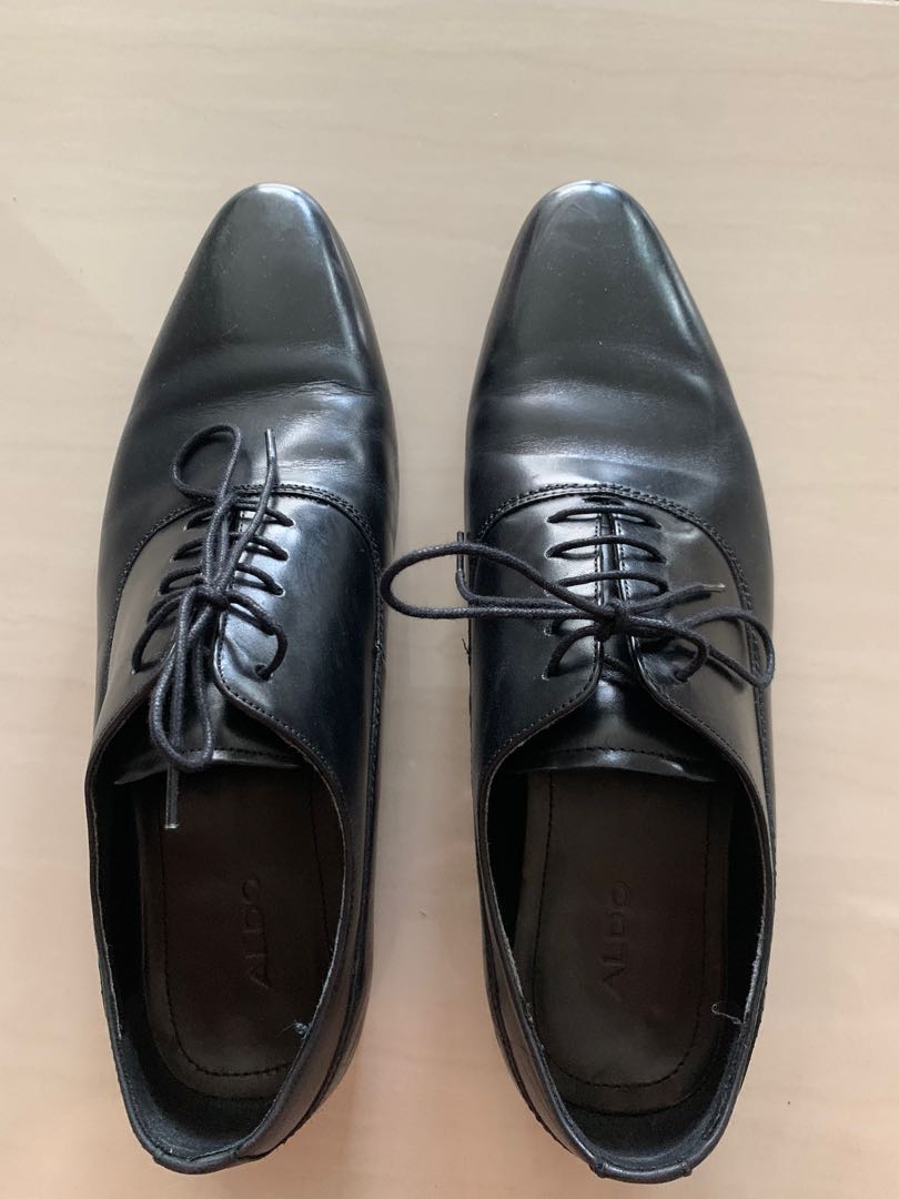 Aldo black formal hotsell shoes
