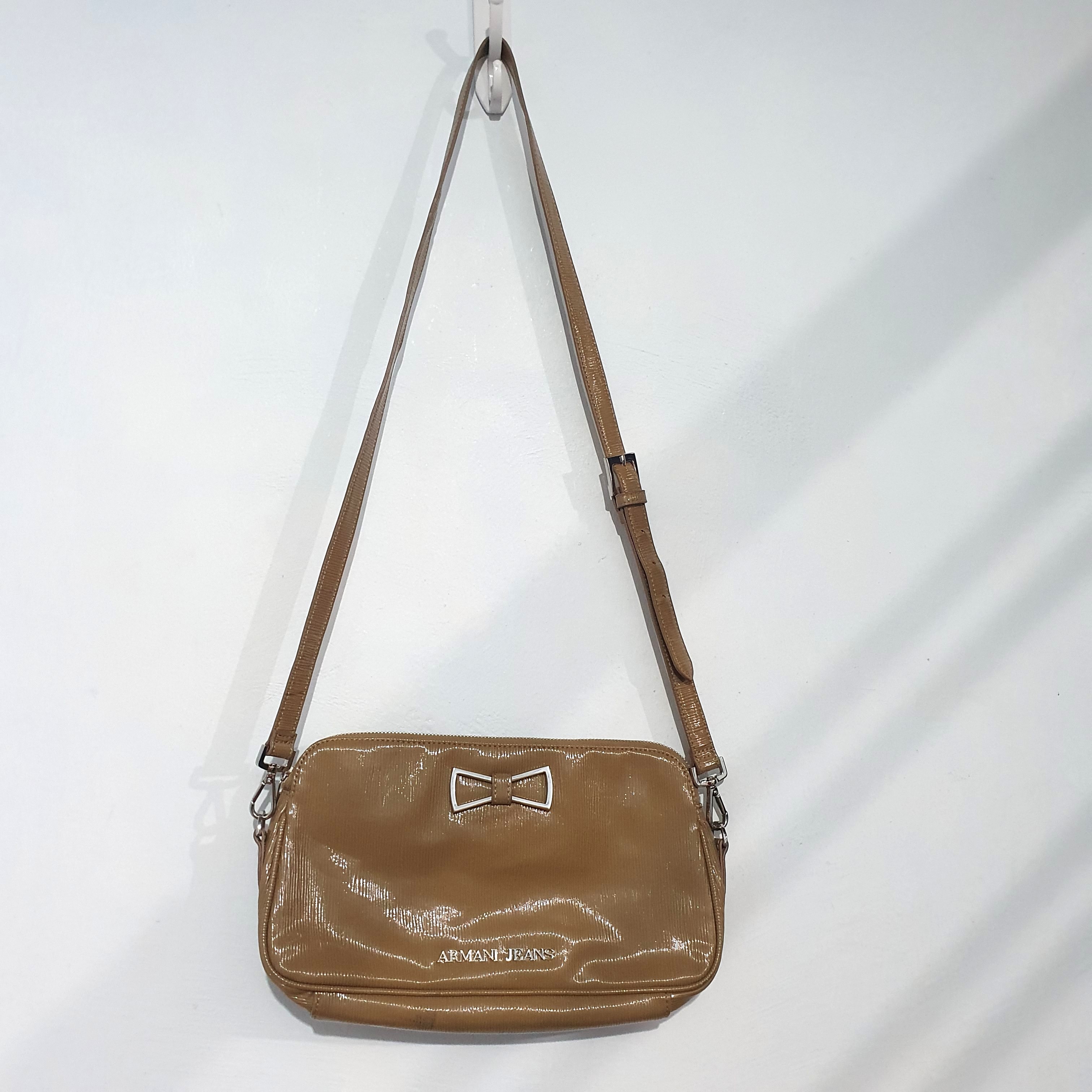 armani jeans sling bag