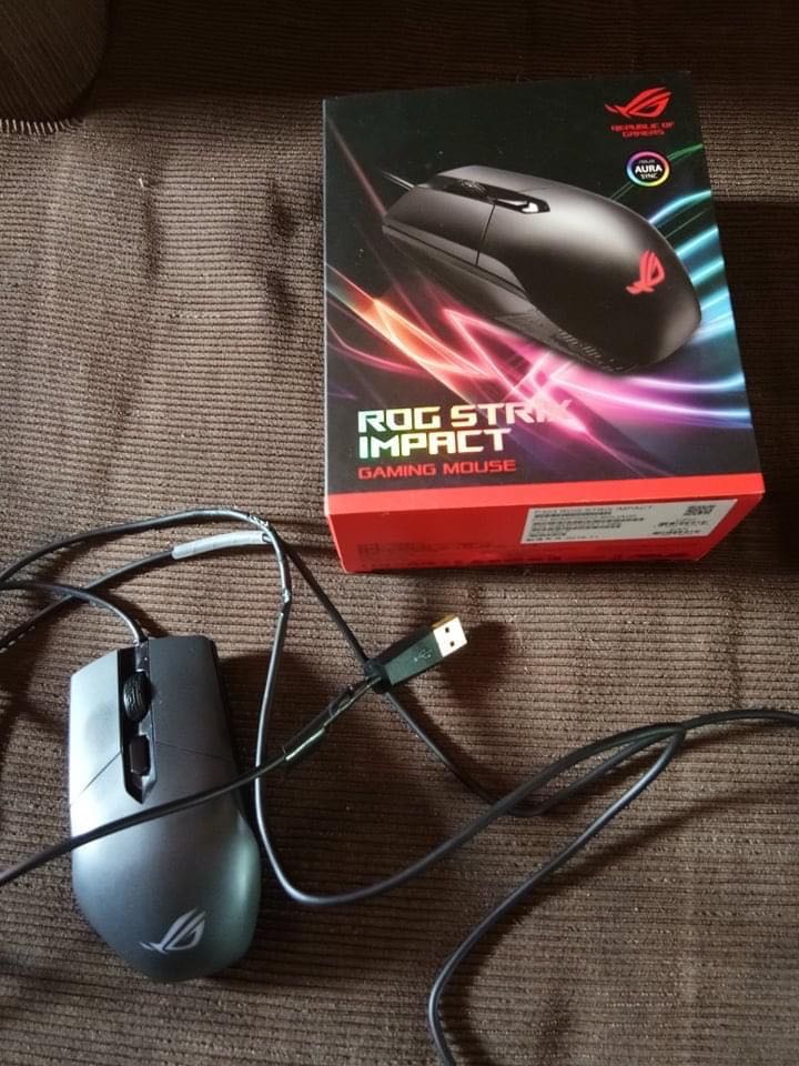 Asus Rog Strix Impact Computers Tech Parts Accessories Mouse Mousepads On Carousell