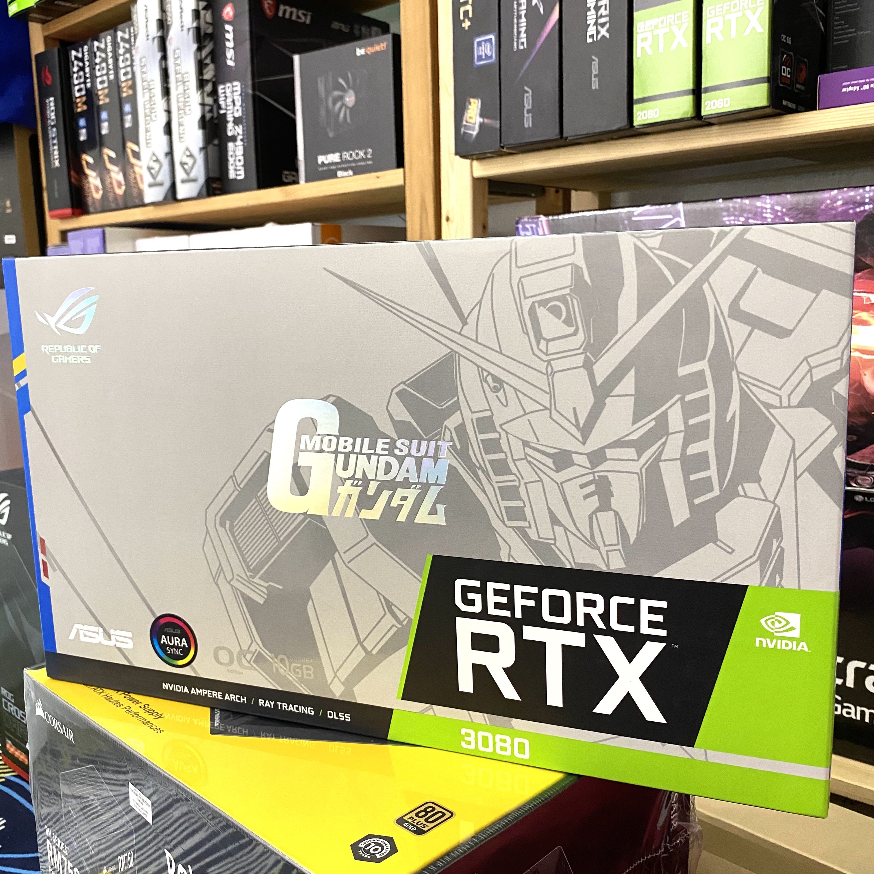 Asus ROG Strix RTX 3080 Gundam Edition, Computers & Tech, Parts