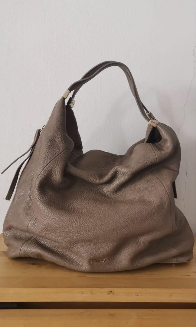 Authentic Furla Liz Hobo Daino Color