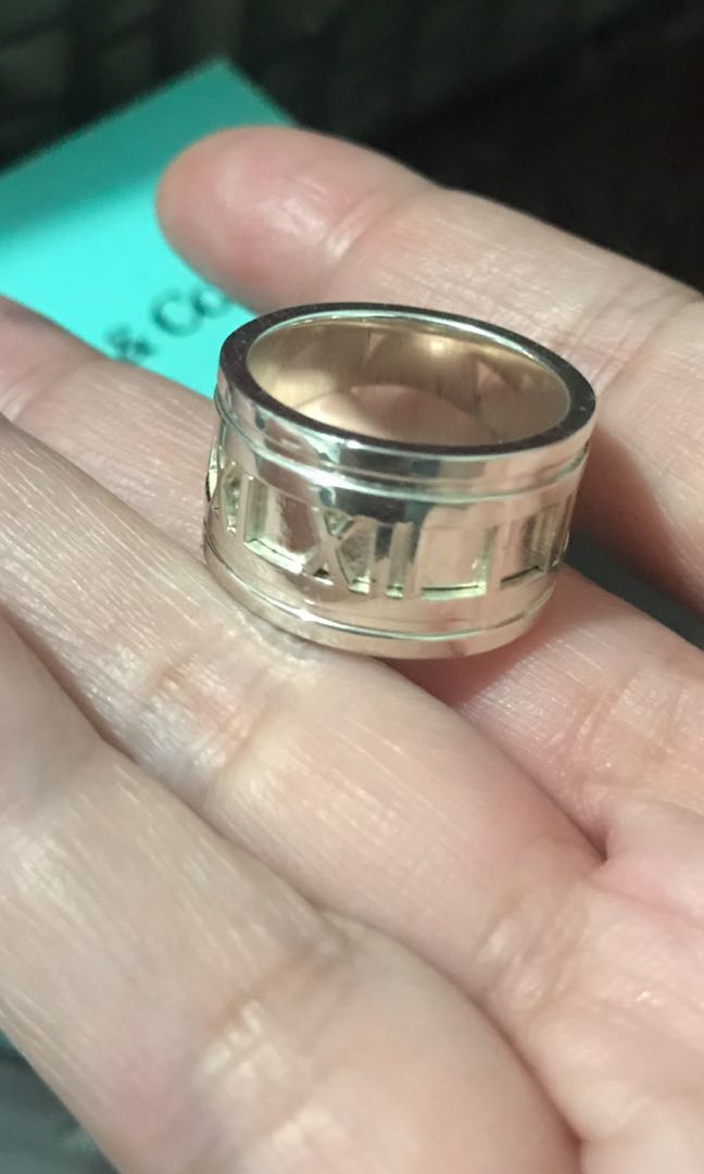 Co 925 Sterling Silver 1995 Atlas Ring 