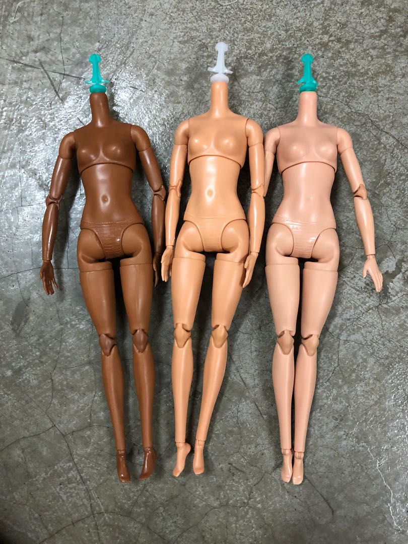 Barbie made to move nude doll