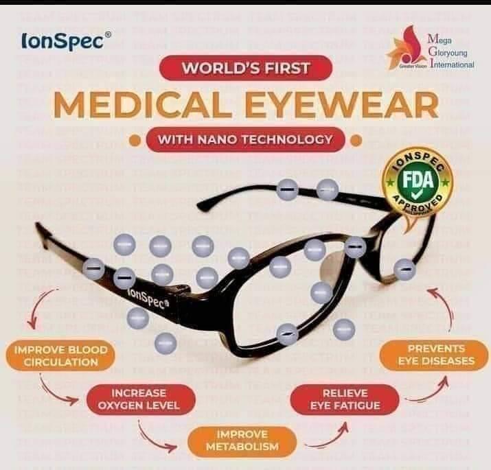 Benefits of FDA Approved MGI Medical Ion Spec NO Grade Eyewear Device